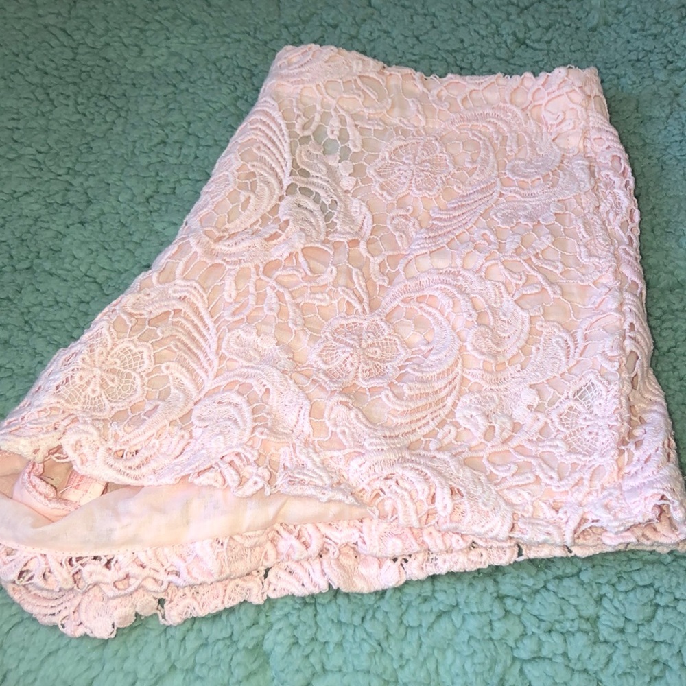 Lace shorts from Francesca’s